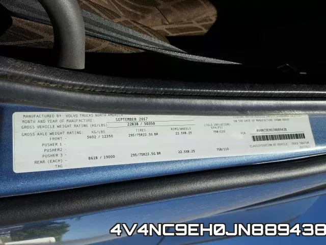 4V4NC9EH0JN889438 фото 2