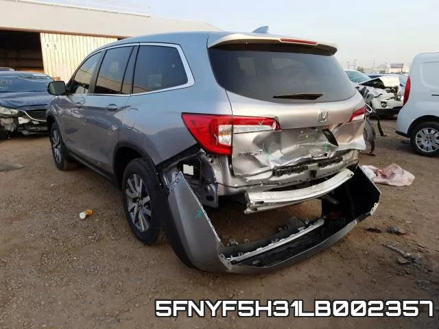 5FNYF5H31LB002357 фото 4