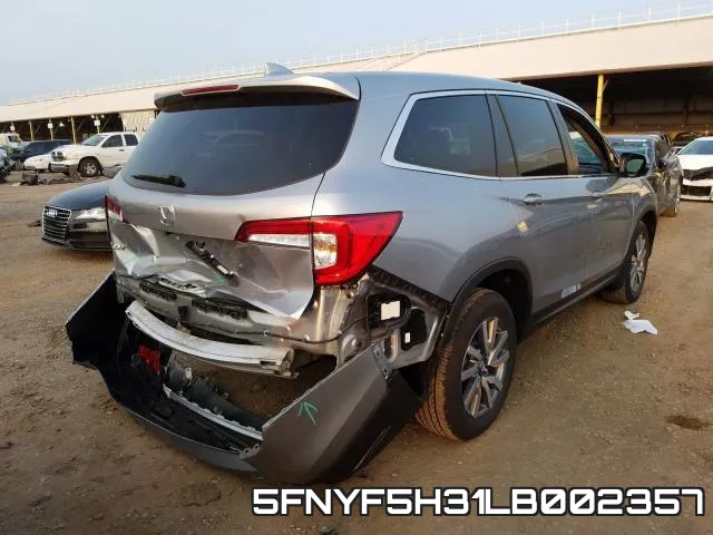 5FNYF5H31LB002357 фото 5
