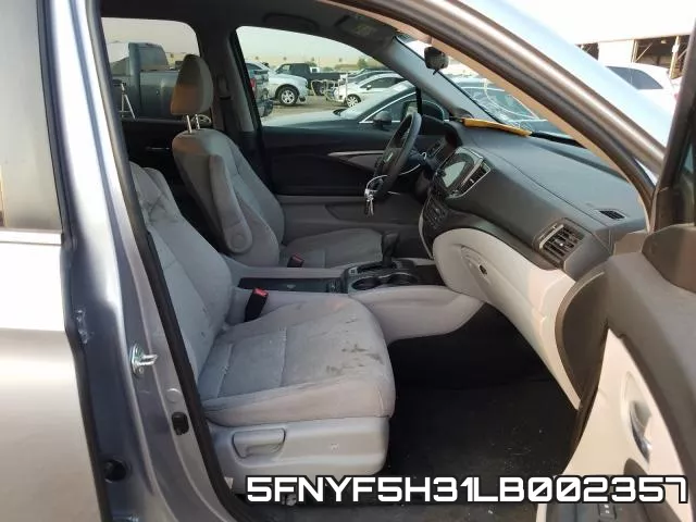 5FNYF5H31LB002357 фото 6