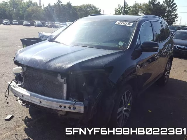 5FNYF6H98HB022381 фото 3
