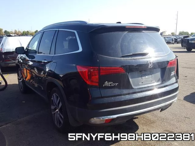 5FNYF6H98HB022381 фото 4