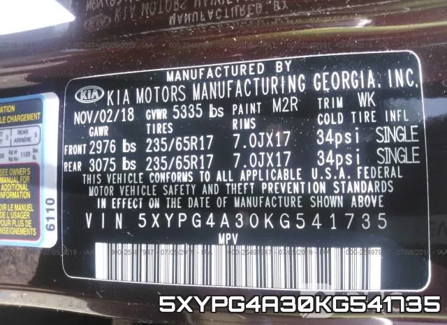5XYPG4A30KG541735 фото 10