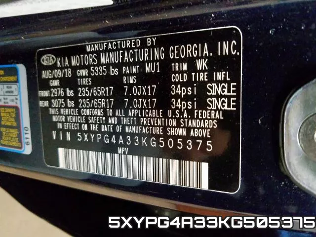 5XYPG4A33KG505375 фото 2