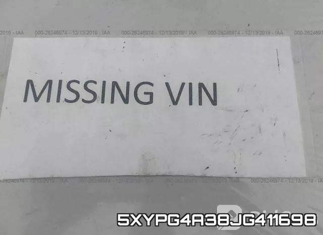 5XYPG4A38JG411698 фото 10