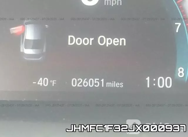 JHMFC1F32JX000937 фото 8