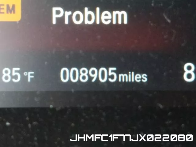 JHMFC1F77JX022080 фото 9