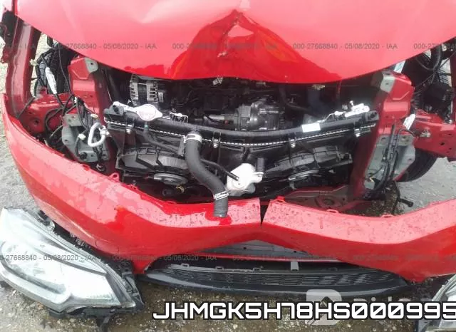 JHMGK5H78HS000995 фото 7