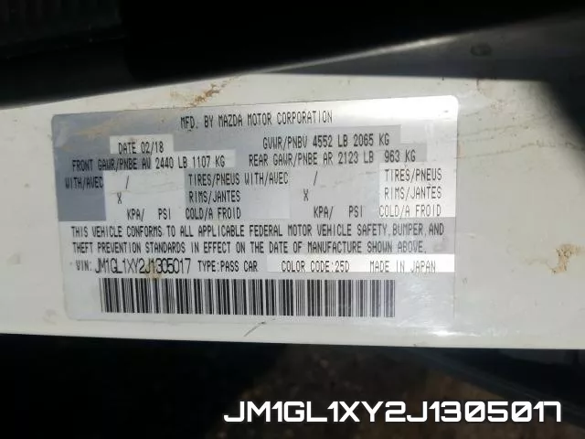 JM1GL1XY2J1305017 фото 2