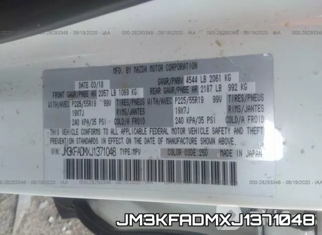 JM3KFADMXJ1371048 фото 10