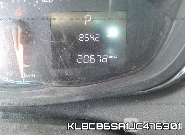 KL8CB6SA1JC476301 фото 8