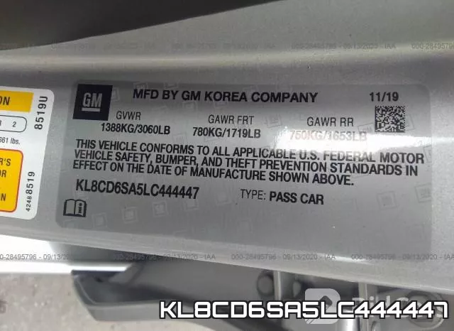 KL8CD6SA5LC444447 фото 10