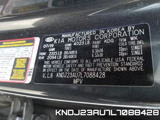 KNDJ23AU7L7088428 фото 2