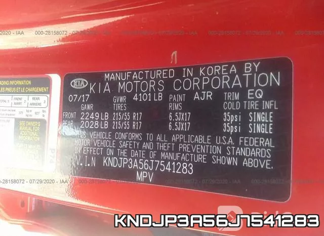 KNDJP3A56J7541283 фото 10