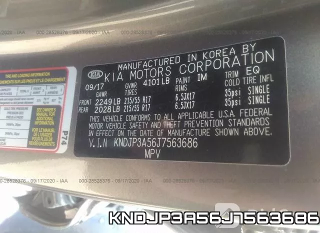KNDJP3A56J7563686 фото 10