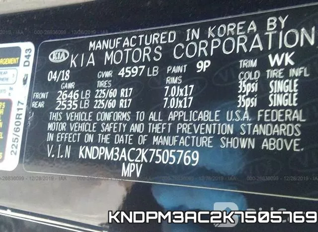 KNDPM3AC2K7505769 фото 10