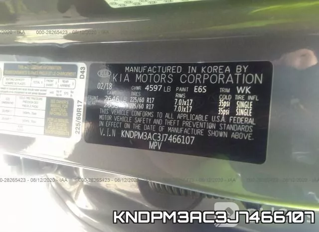 KNDPM3AC3J7466107 фото 10