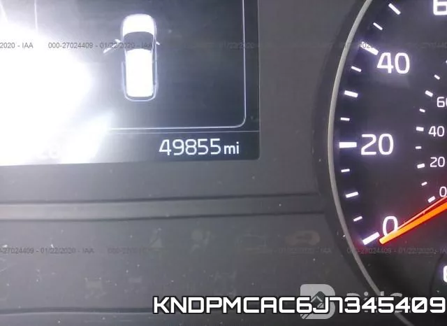 KNDPMCAC6J7345409 фото 8