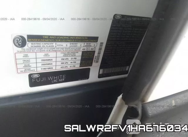 SALWR2FV1HA676034 фото 10