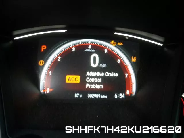 SHHFK7H42KU216620 фото 9