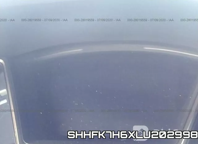 SHHFK7H6XLU202998 фото 8