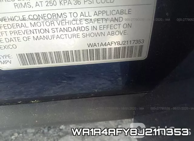 WA1A4AFY8J2117353 фото 10