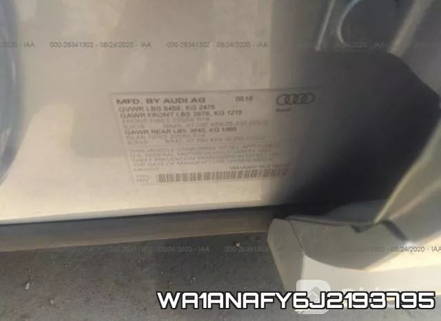 WA1ANAFY6J2193795 фото 10