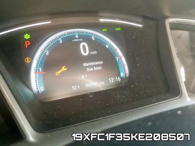 19XFC1F35KE208507 фото 9