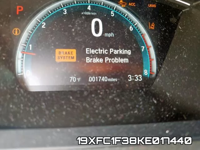 19XFC1F38KE017440 фото 9