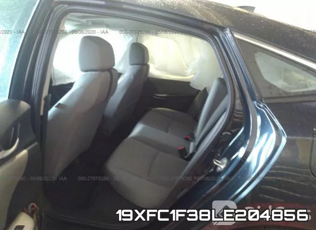 19XFC1F38LE204856 фото 9