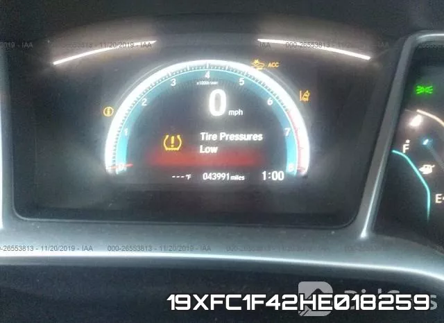 19XFC1F42HE018259 фото 8