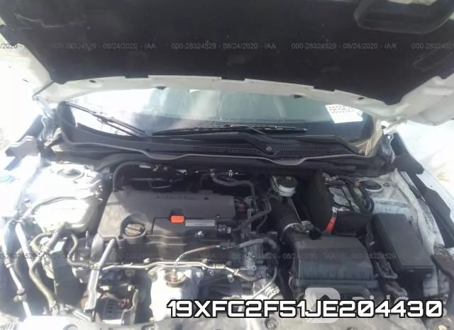 19XFC2F51JE204430 фото 2