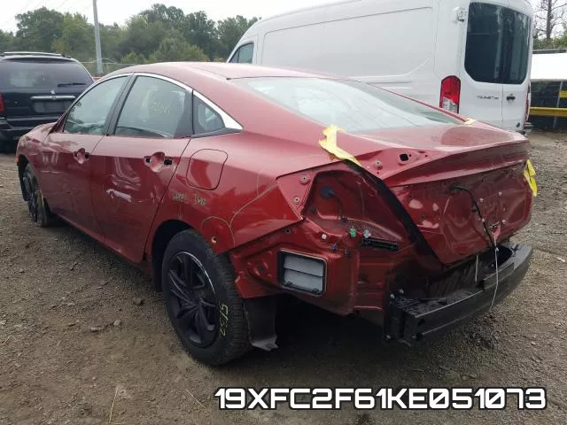 19XFC2F61KE051073 фото 4