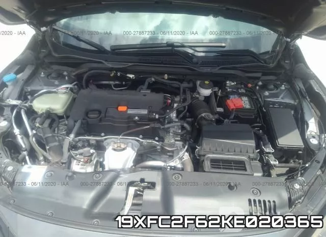 19XFC2F62KE020365 фото 2