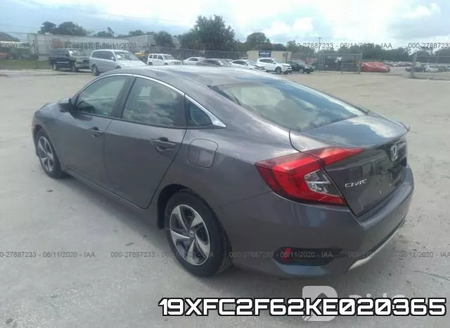 19XFC2F62KE020365 фото 4