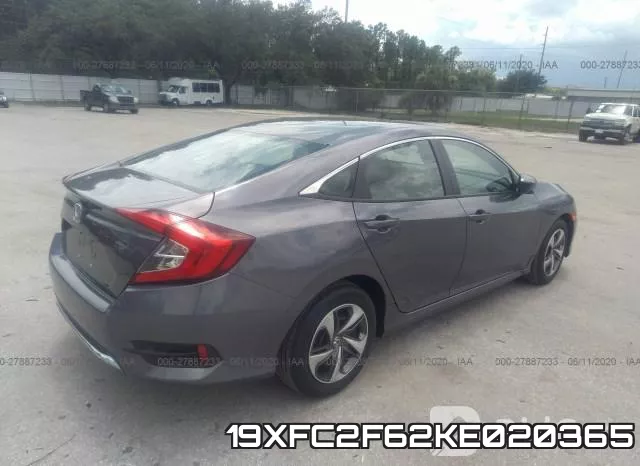 19XFC2F62KE020365 фото 5