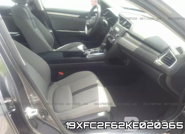 19XFC2F62KE020365 фото 6