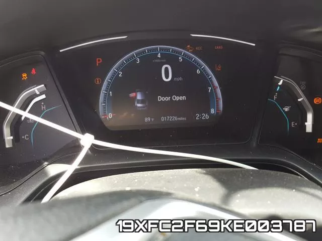 19XFC2F69KE003787 фото 9