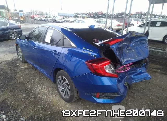 19XFC2F77HE200748 фото 4