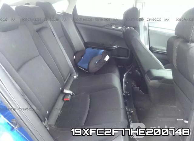 19XFC2F77HE200748 фото 9