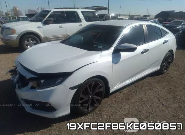 19XFC2F86KE050857 фото 3