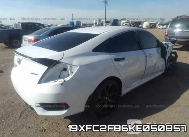 19XFC2F86KE050857 фото 5