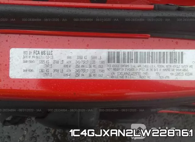 1C4GJXAN2LW228761 фото 10