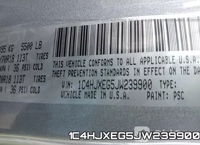 1C4HJXEG5JW239900 фото 10