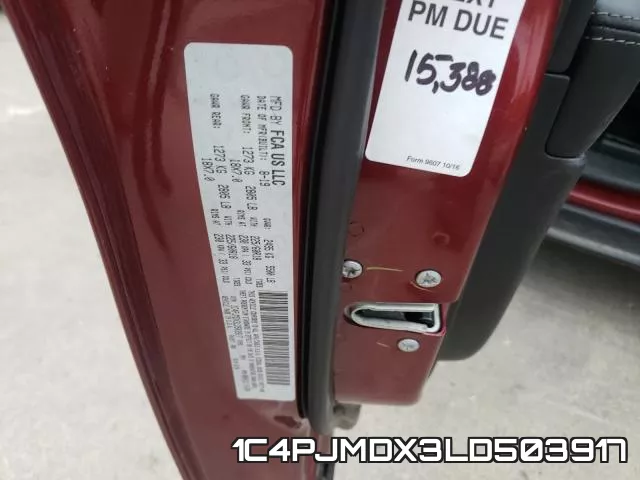 1C4PJMDX3LD503917 фото 2