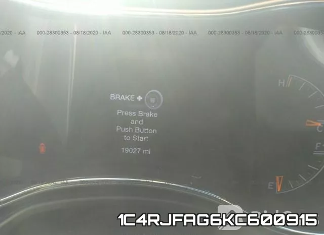 1C4RJFAG6KC600915 фото 8