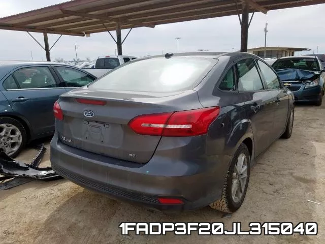 1FADP3F20JL315040 фото 5