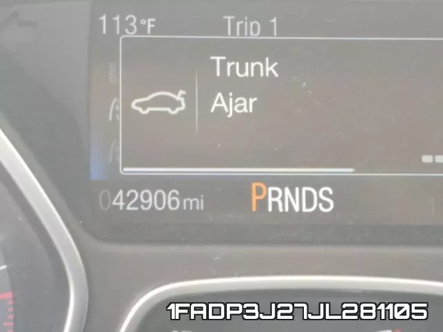 1FADP3J27JL281105 фото 9
