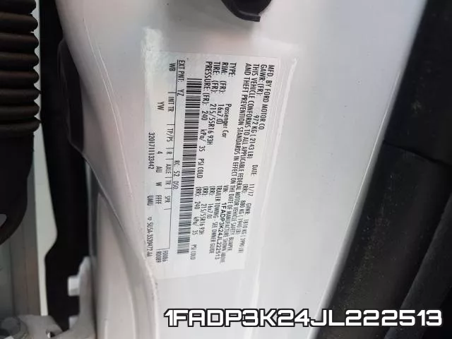 1FADP3K24JL222513 фото 2