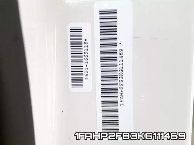 1FAHP2F83KG111469 фото 2